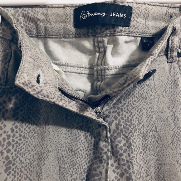 Reitman’s reptile print skinny jeans - Picture 9 of 11
